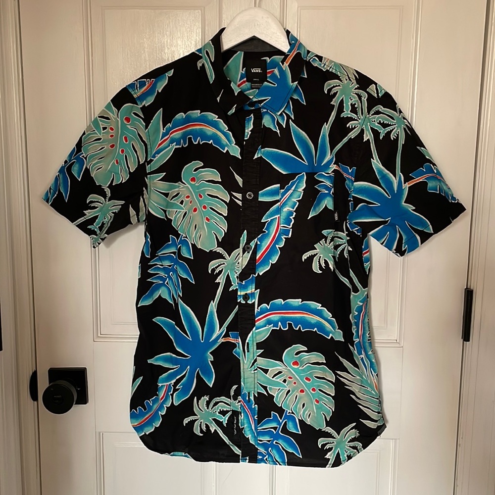 Vans floral shirt